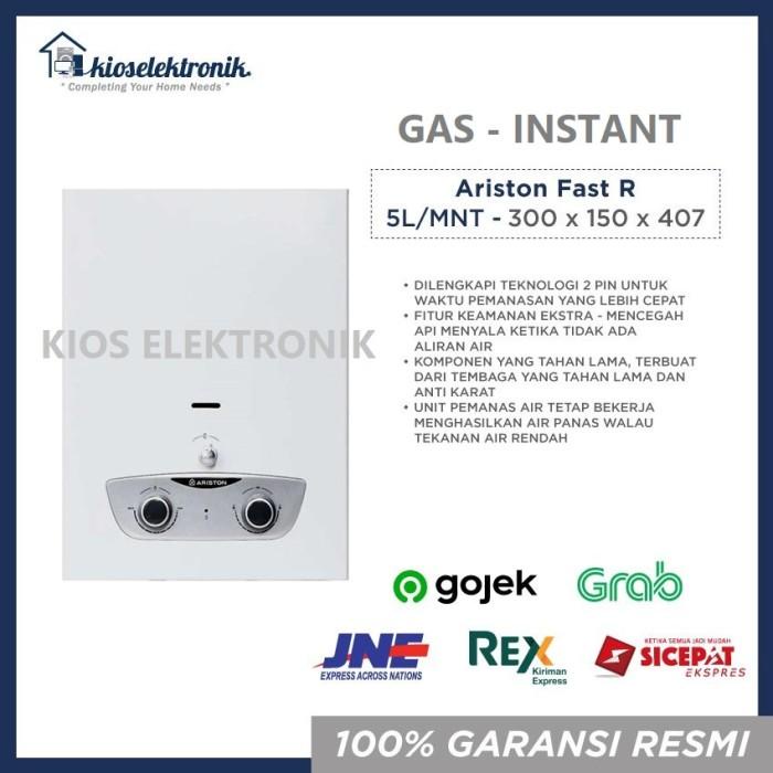 Water Heater Water Heater Ariston Fast R - Gas - Pemanas Air Ariston Fastr