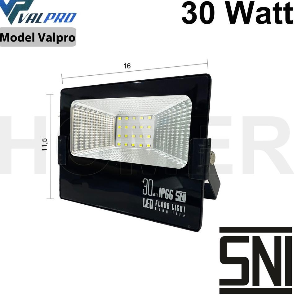 TERLARIS BRANDS FESTIVAL lampu led sorot / tembak / floodlight / outdoor lapangan 30w 30 w 30watt 30