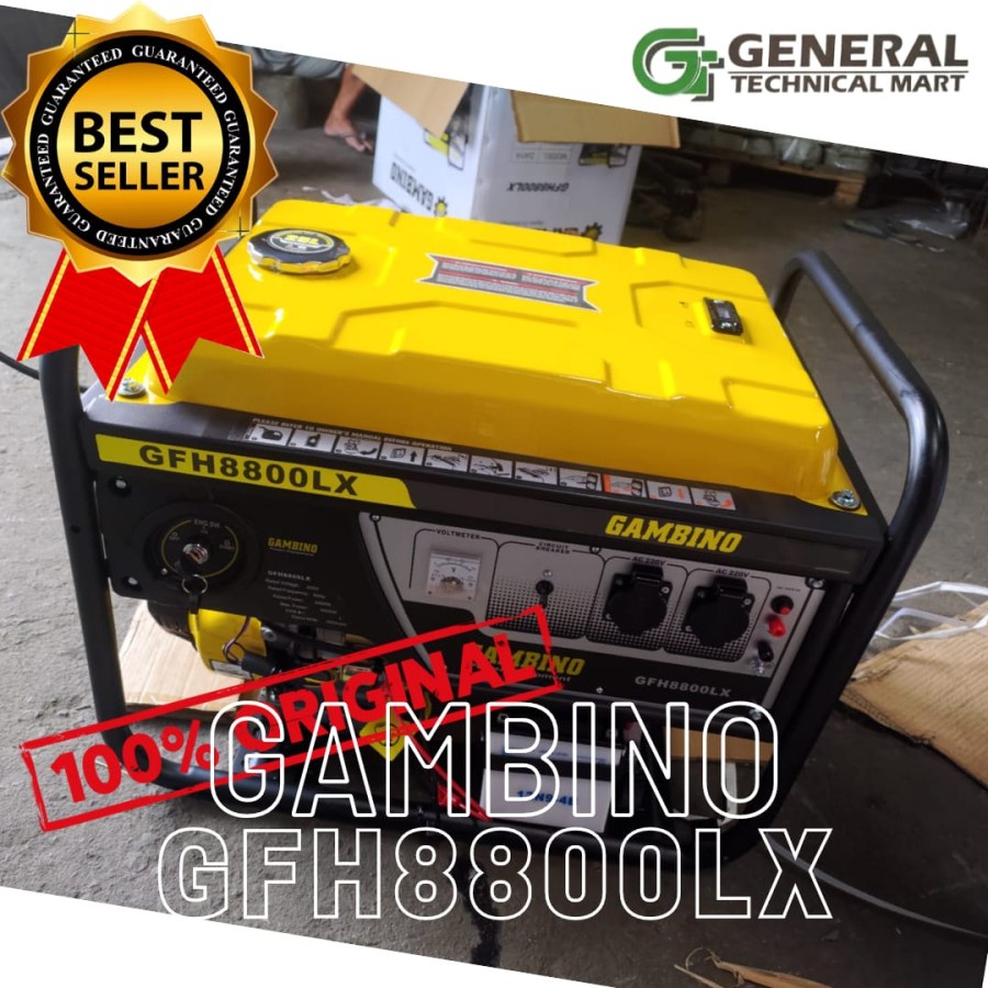 Genset 5000 watt Gambino GFH 8800LX