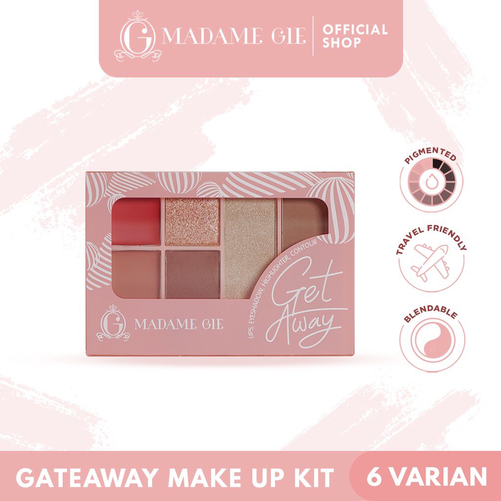 LF - Madame Gie Getaway Make Up Kit MakeUp Face Pallete