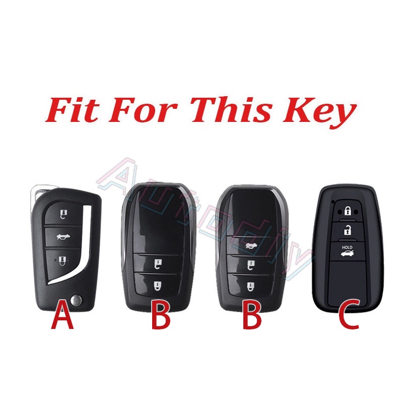 Casing Kunci Mobil Toyota Vios Altis Hilux Revo Innova Fortuner Alphard Vellfire Estima Yaris Cobra