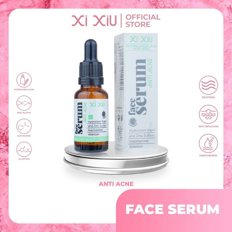 Jual XI XIU Face Serum Anti Acne 20 ml Shopee Indonesia