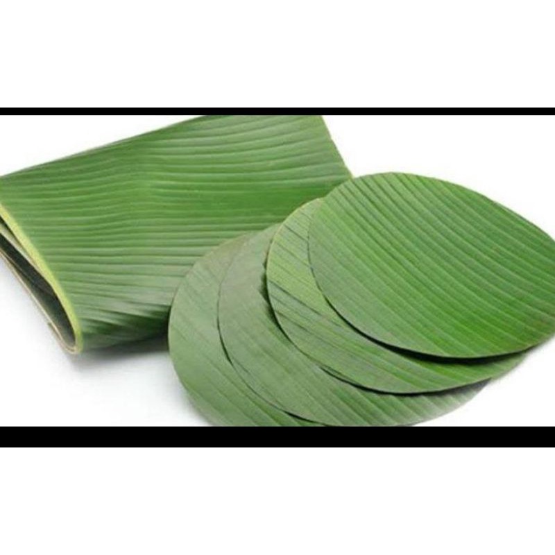 

Daun Pisang Segar untuk Lontong dan Bungkusan Kue