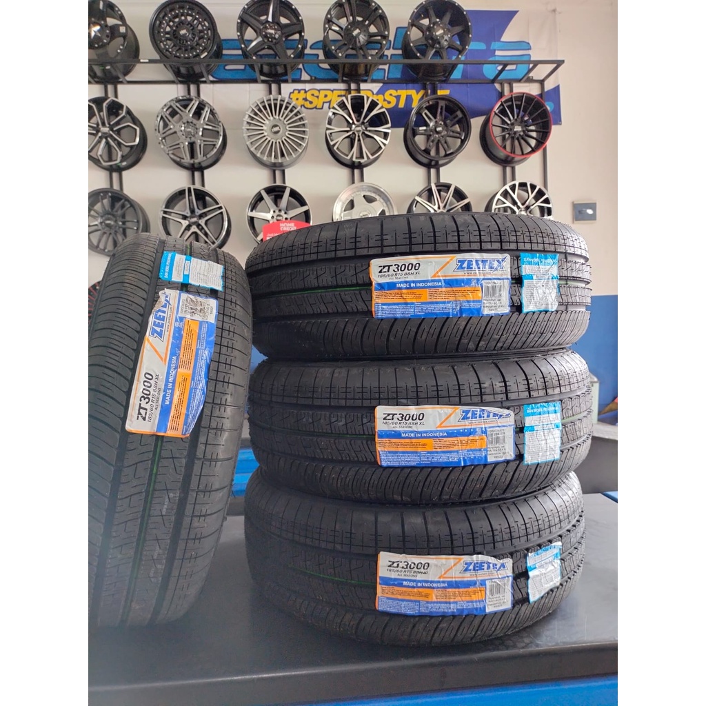 Ban Mobil Standar Zeetex 185 60 R15 Murah  - Ban Mobil Tubeles