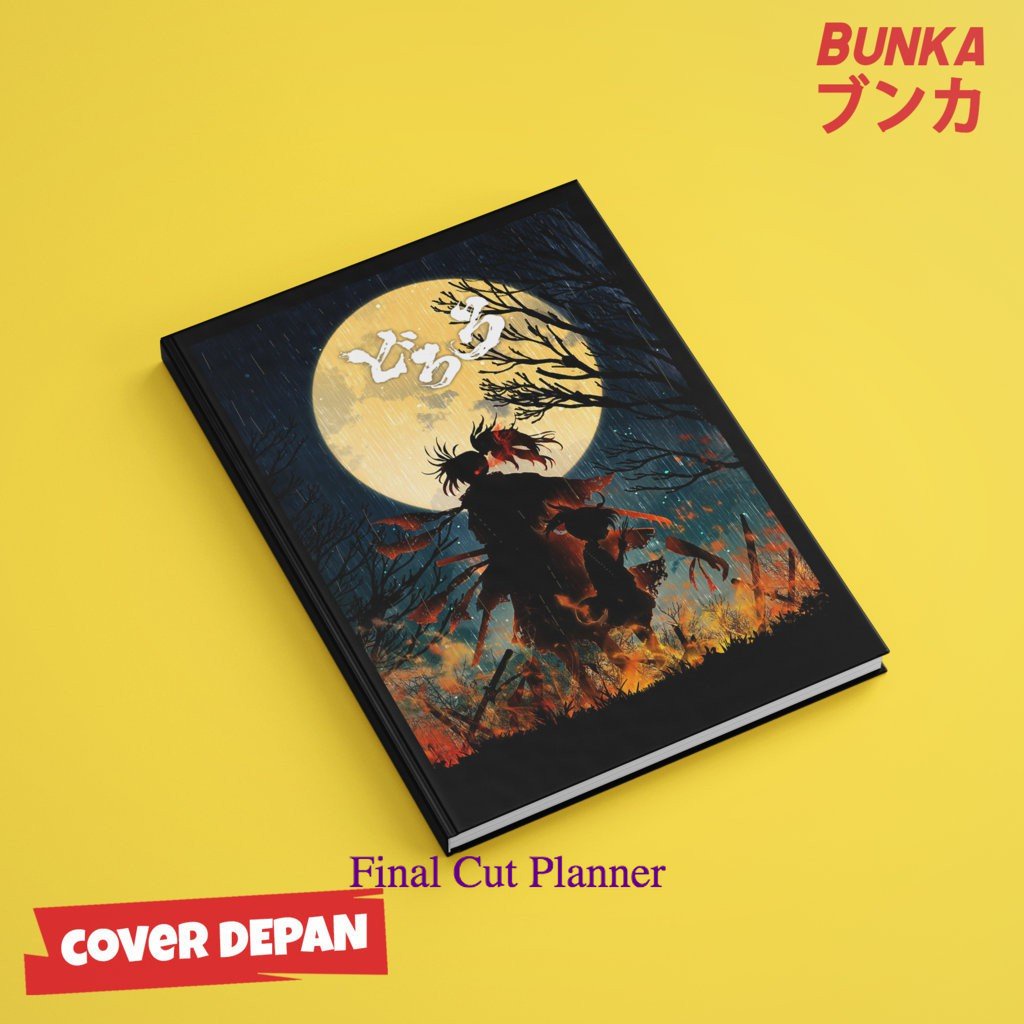 

Notebook Anime Dororo Hardcover A5 Buku Tulis Catatan Note Agenda Planner Jurnal .
