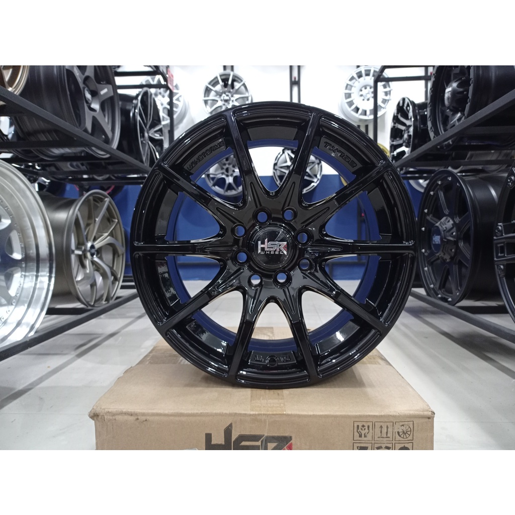 Velg Mobil Mursh Ring 15 Baut Pcd 4 Untuk Avanza Datsun Brio Jazz Bukan Velg Oem Bawaan Mobil