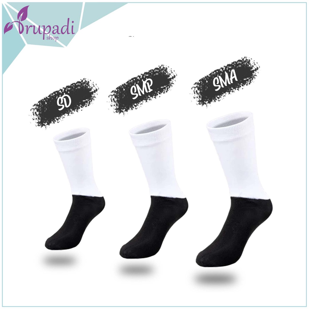 Kaos Kaki Anak Sekolah SD SMP SMA kaos kaki putih anak laki laki perempuan cocok untuk kesekolah