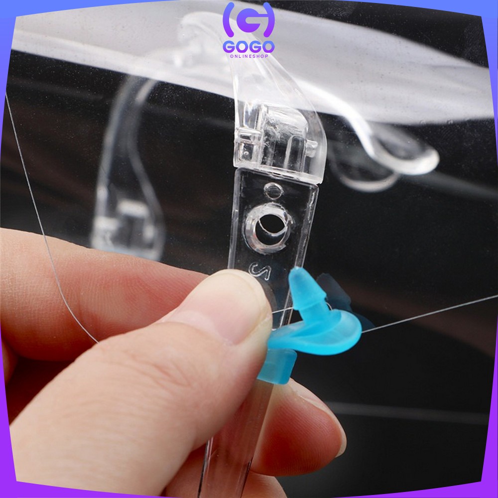 GOGO-C34 Face Shield Kacamata Pelindung Wajah Face Mask Faceshield Kaca Mata Nagita IMPORT Anti Fog