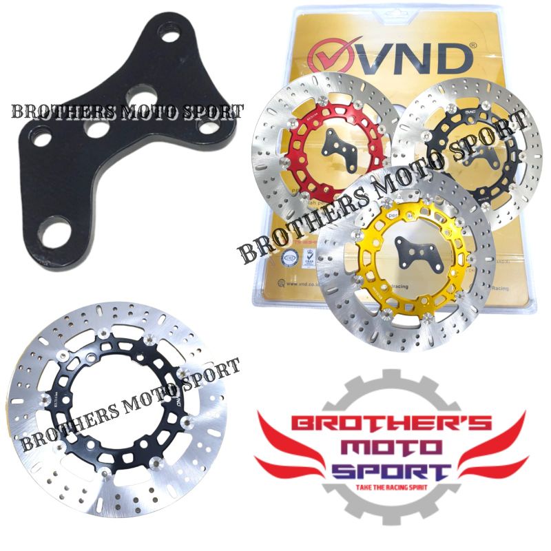 piringan cakram depan vnd ninja150 rr old rem cakram ninja rr new