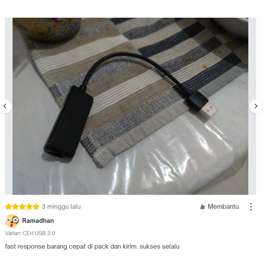 Vention Adapter USB 2.0 3.0 to RJ45 LAN Gigabit Ethernet Network