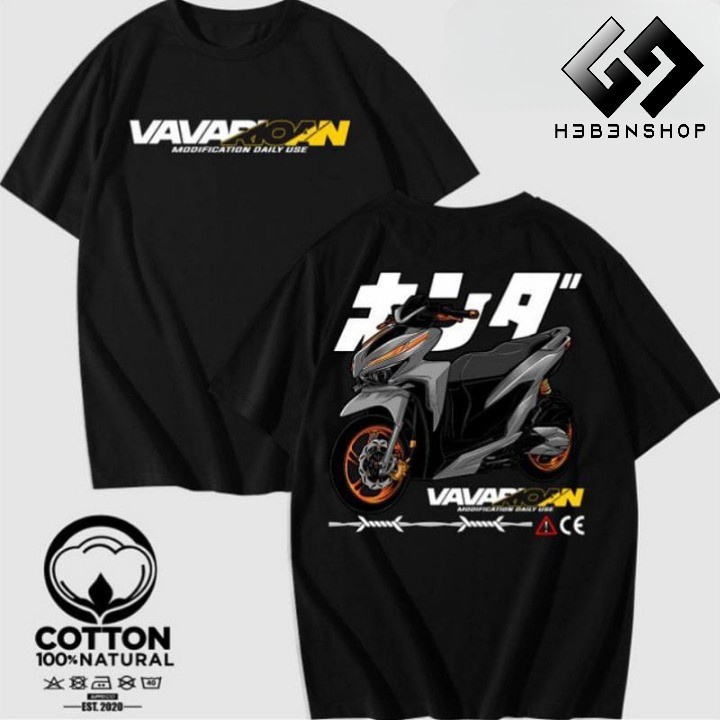 Kaos Baju Otomotif Honda Vario Vavarioan - Hebenshop