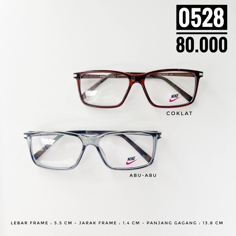 PAKET FRAME+LENSA MINUS | KACAMATA MINUS SILINDER PLUS OPTIK TERBARU KODE 0528