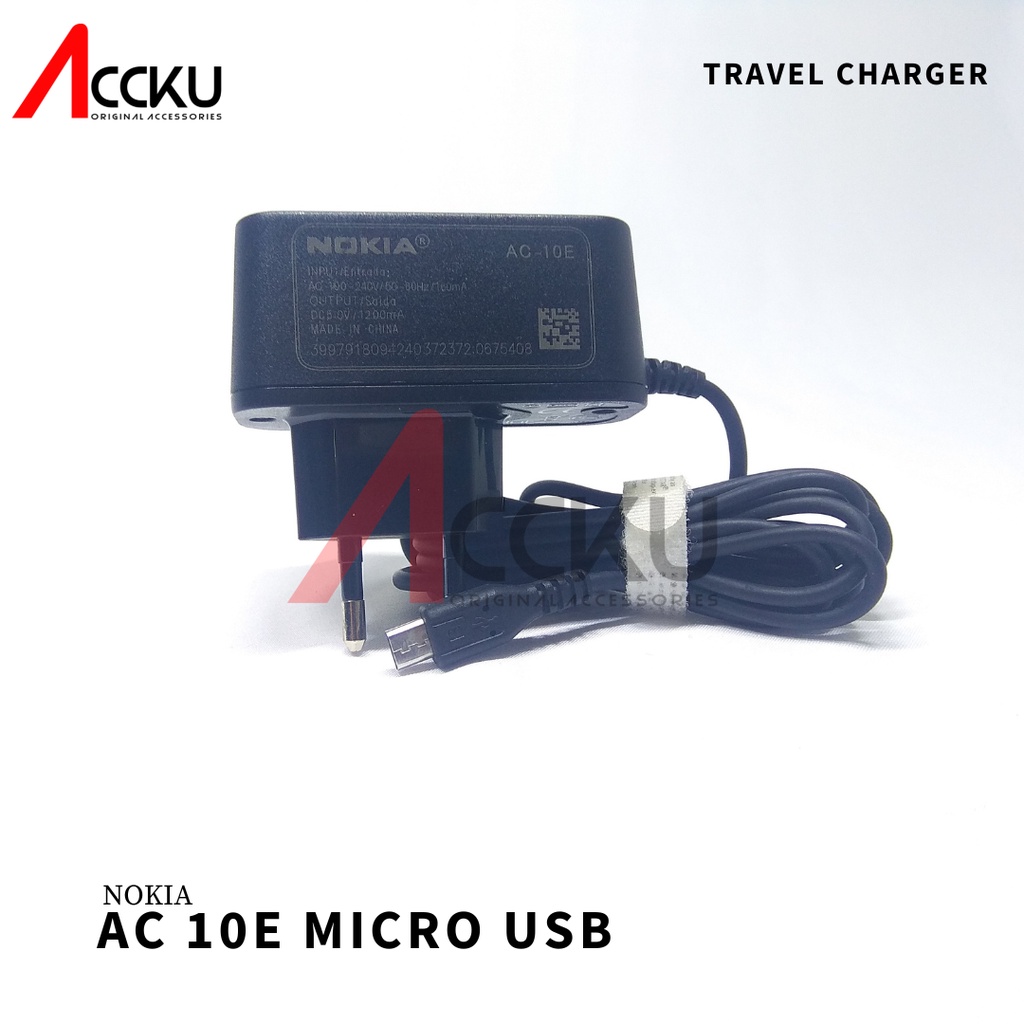 ChargerNokia Original 10E Nokia N97 Charger Nokia Micro USB Charger Nokia N97