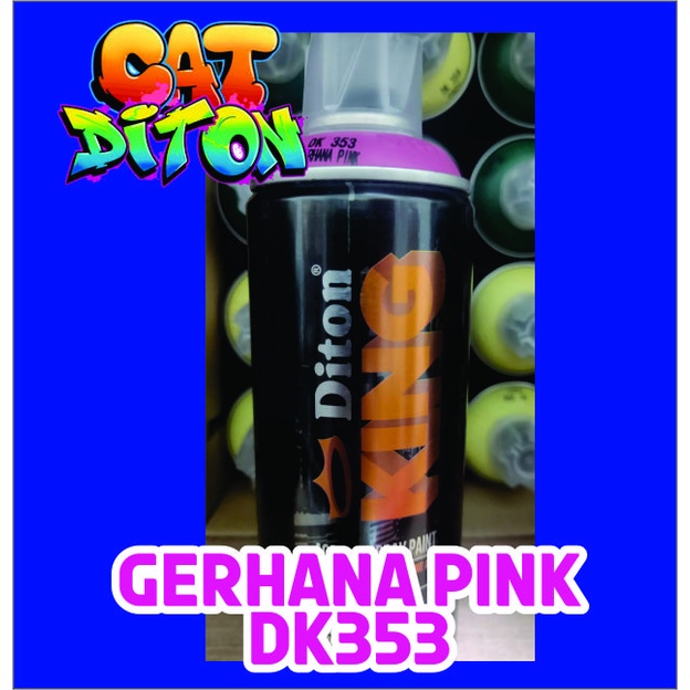 

Diton King 400ml - DK353 GERHANA PINK-AKRILIK