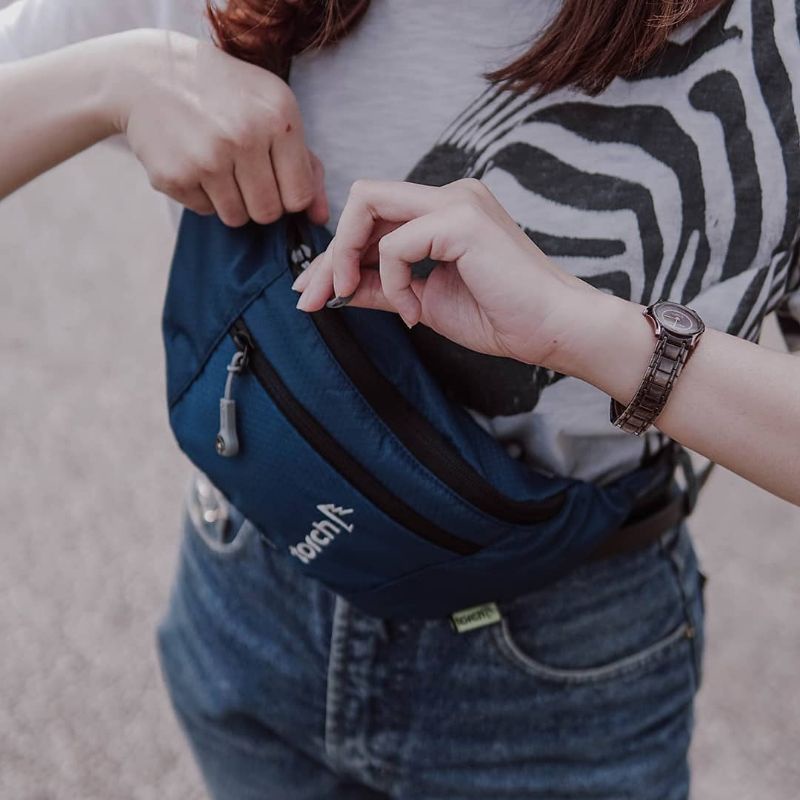 Tas Waistbag Torch Hamura Original Murah