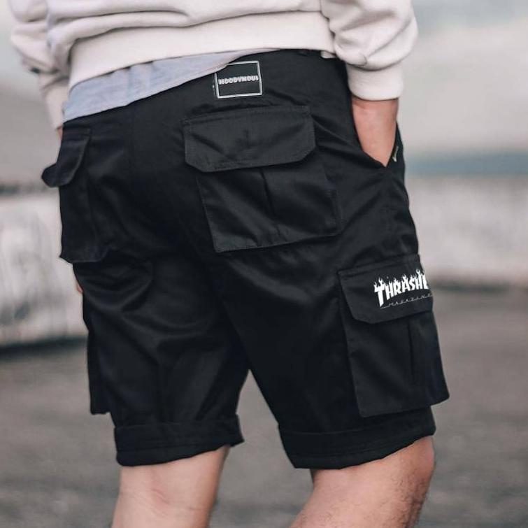 Celana Cargo Pendek Distro Pria [GRG.18Oc22ᵛ]