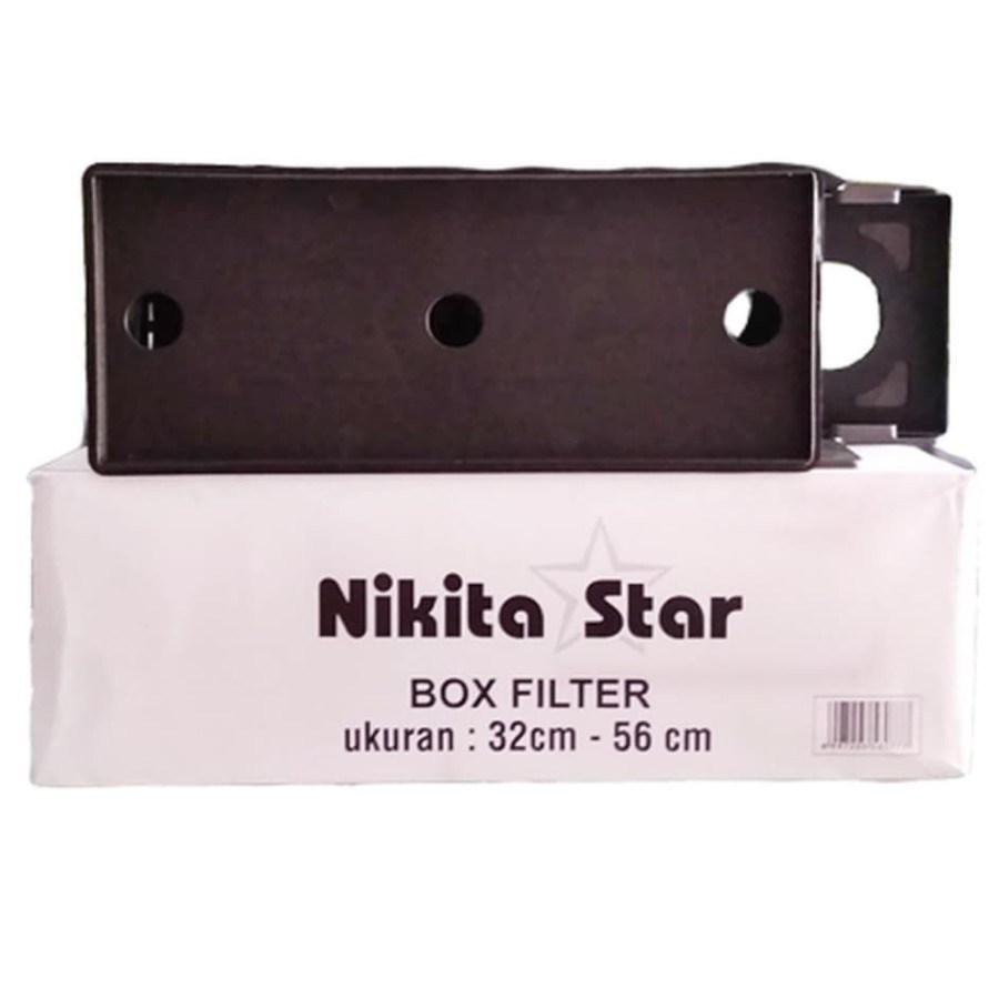 Nikita Star Box Filter Atas MEDIUM Untuk Aquarium 30-60cm Kotak Kosong Top Filter Ukuran Sedang Size M Akuarium