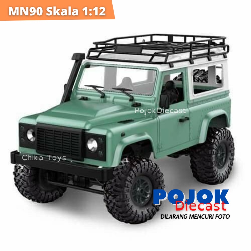 Mobil Remote Control MN90 Offroad 4x4 MN D90 RTR RC Car Skala 1/12