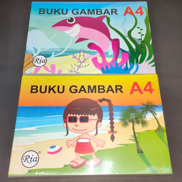

Limited Buku Gambar Ukuran A4 /Merk Ria/1Pak Isi 10Buku/ Sale Diskon