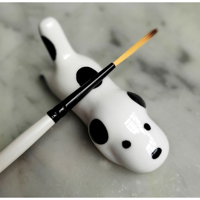 

Sale!!! Stand Brush Holder Alas Kuas Keramik Lucu Terbatas