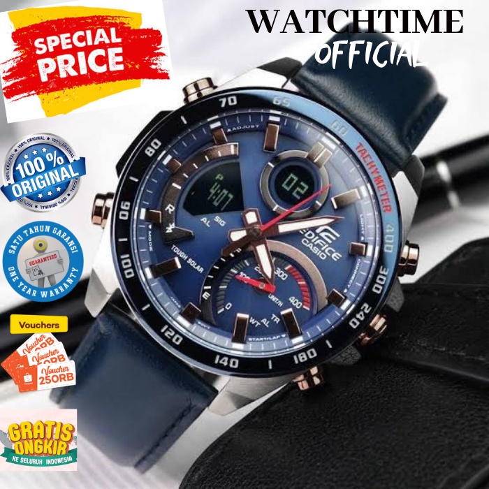 PROMO NEW ITEM JAM TANGAN PRIA CASIO EDIFICE ORIGINAL ARLOJI COWOK EDIFICE ORI FREE BOX SET
