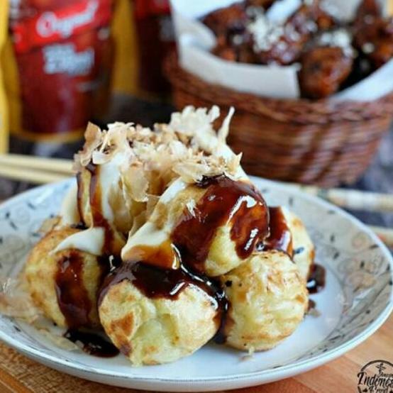 

9.9 MALL Paket Komplit Takoyaki (tepung, saus, katsuo, aonori) gas !!