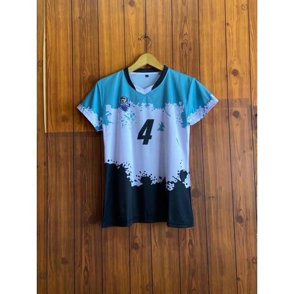 Jersey Voli Cewek Fullprint Kaos Atasan Voli Cewek Fullprint
