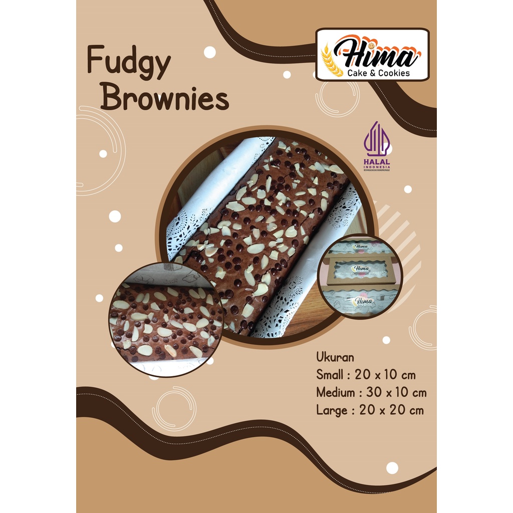 

Fudgy Brownies Large