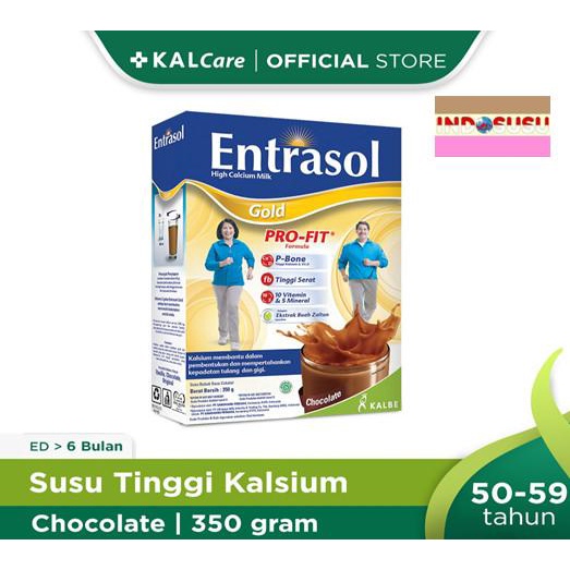 

[ COD ] Entrasol Gold Original / Chocolate/ Vanilla 350gr