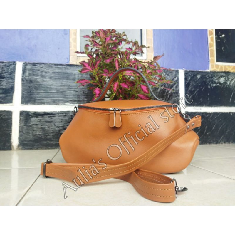 TAS WANITA KULIT PULL UP (PREMIUM)ASLI GARUT