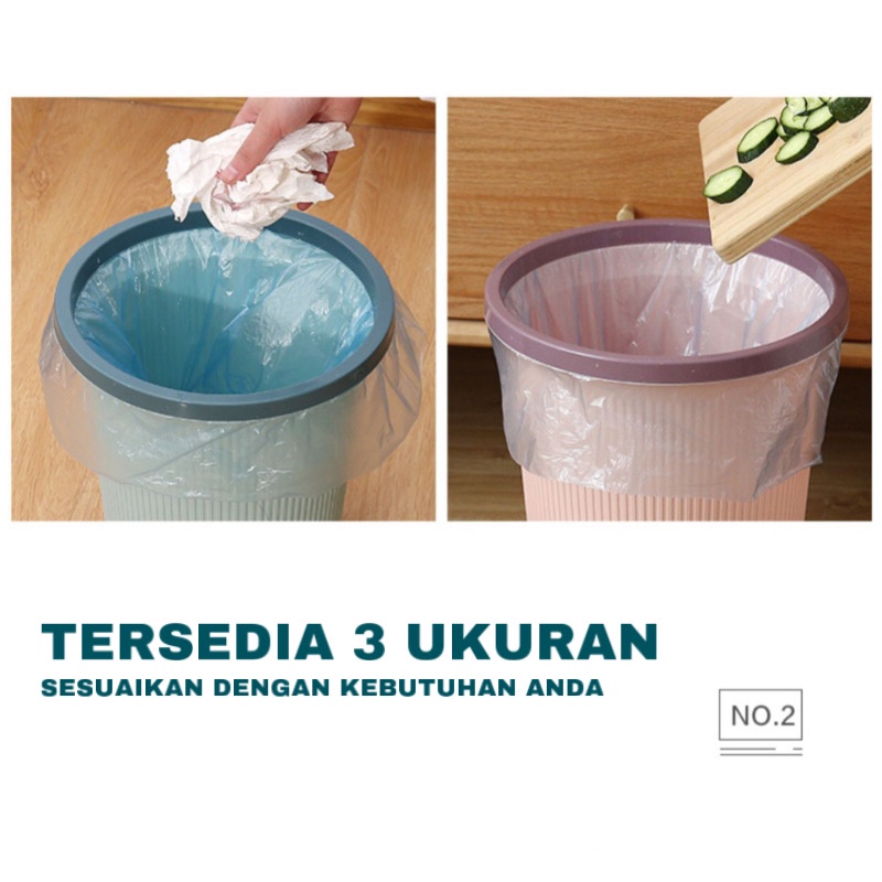 (SNAPCORNER)Tempat Sampah Ruang Tamu Keranjang Sampah Plastik Trash Bin Kotak Sampah Basket Tong Sampah Dapur