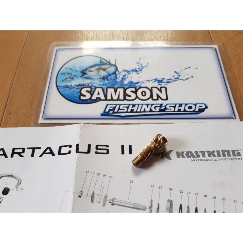 spare part pinion gear utk reel kastking spartacus ii origional