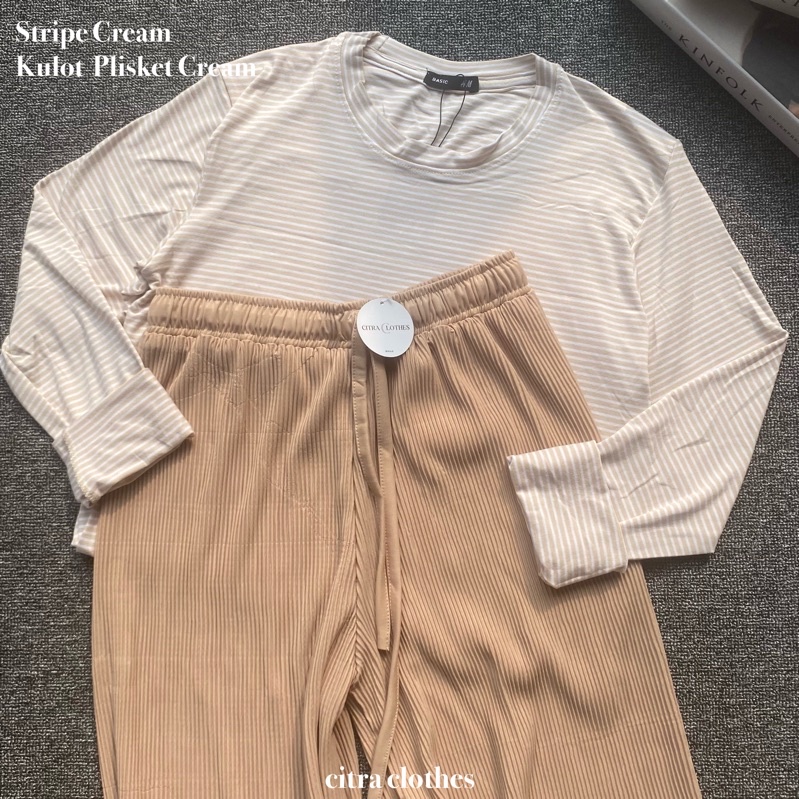 ONE SET Setelan Kaos dan Kulot-Set O