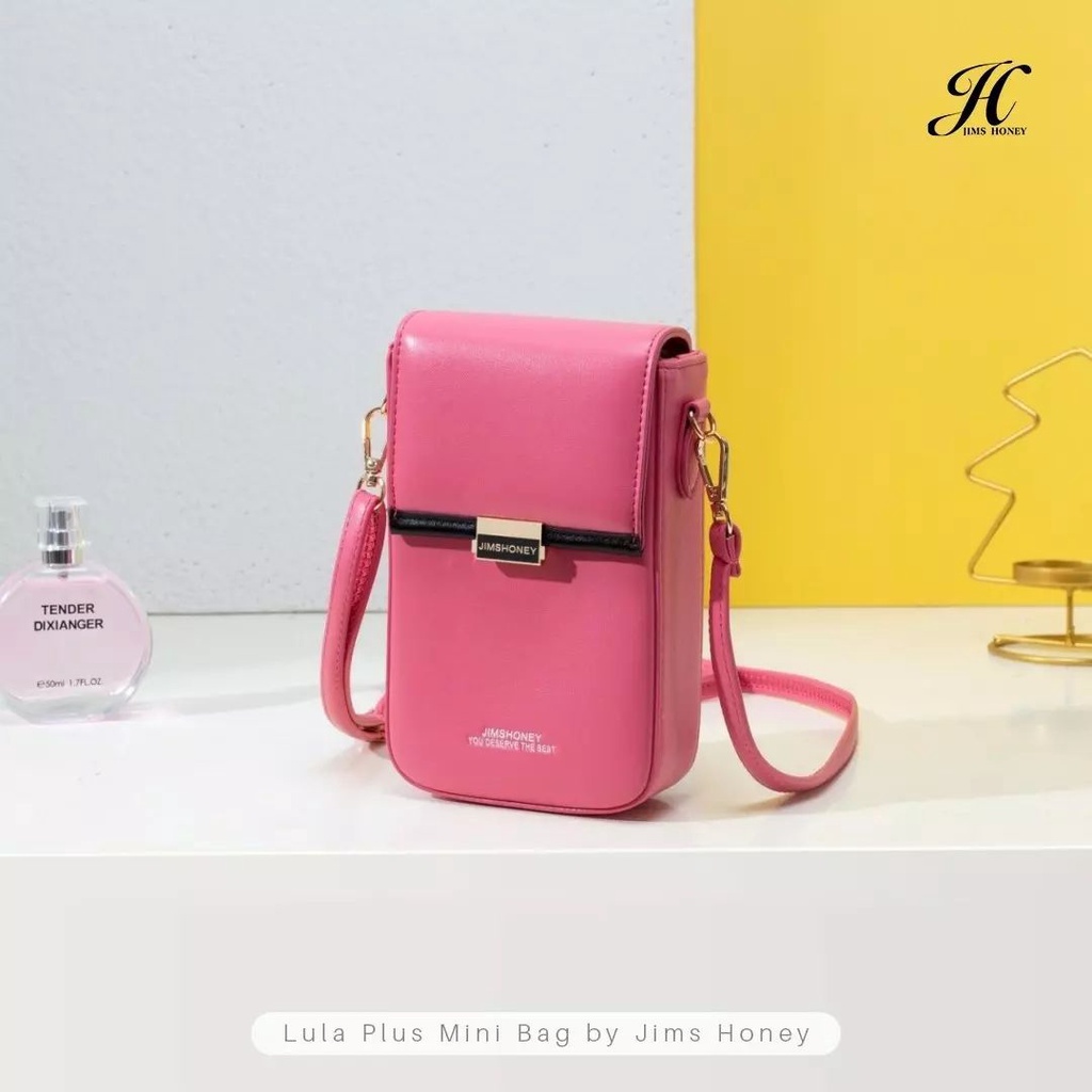 JIMS HONEY LULA PLUS BAG Tas Selempang Mini Tas HP Tas Mini Multifungsi Korean Style Warna Pastel Co