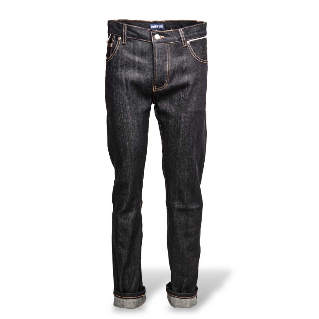 Celana Jeans Pria Selvedge Raw Denim Nubia 13 OZ Pride N Joy