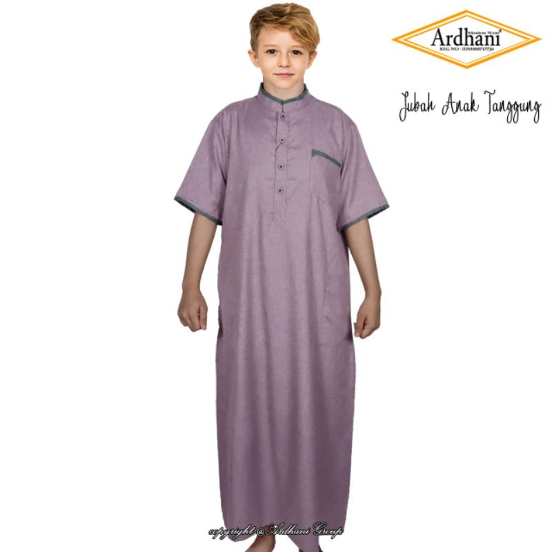 Jubah Anak Tanggung Laki laki  Tangan Panjang Baju Gamis Anak Laki laki Tanggung 10 - 17 Tahun Shakeil 2022