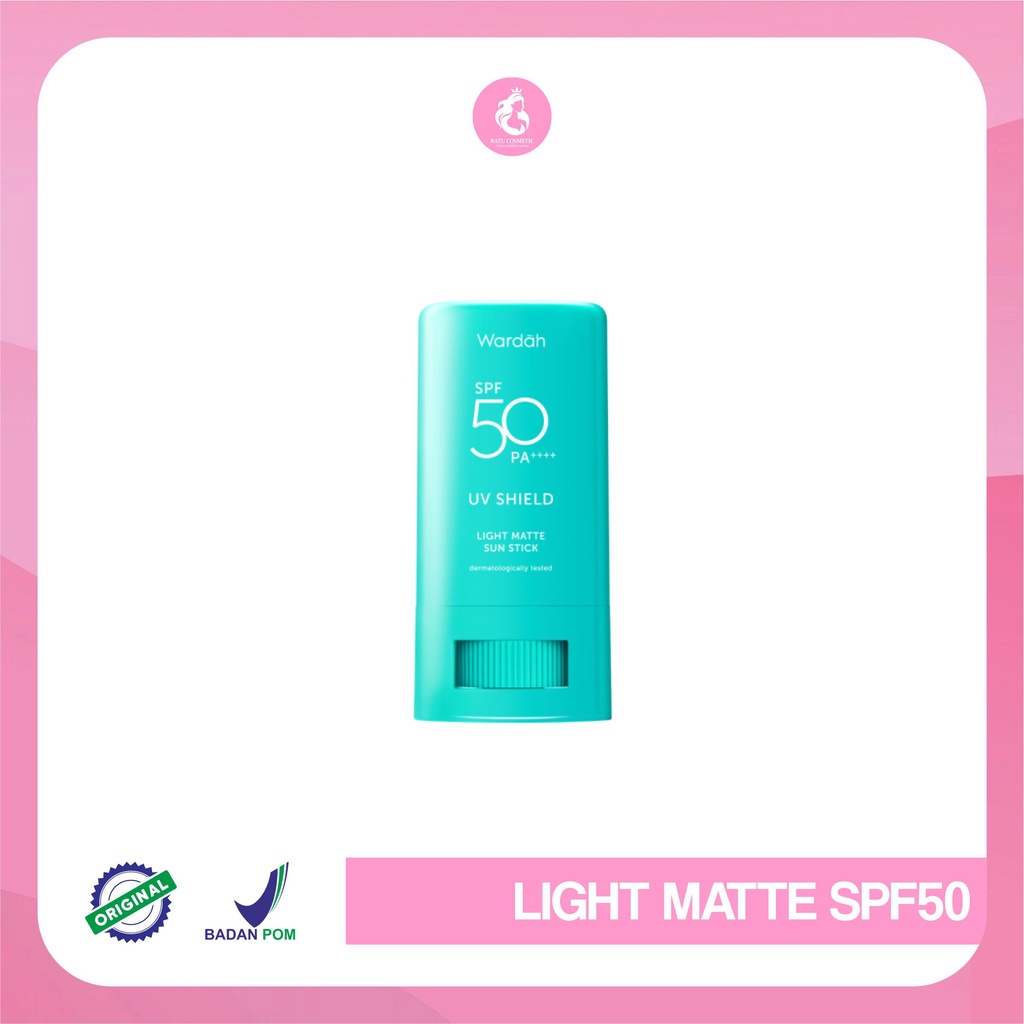 Wardah Sunscreen UV Shield Gel Stick Waterproof Aqua Essence