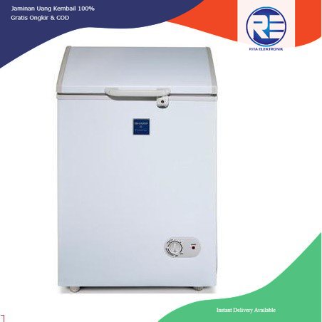 FREEZER BOX 100 LITER SHARP FRV 127