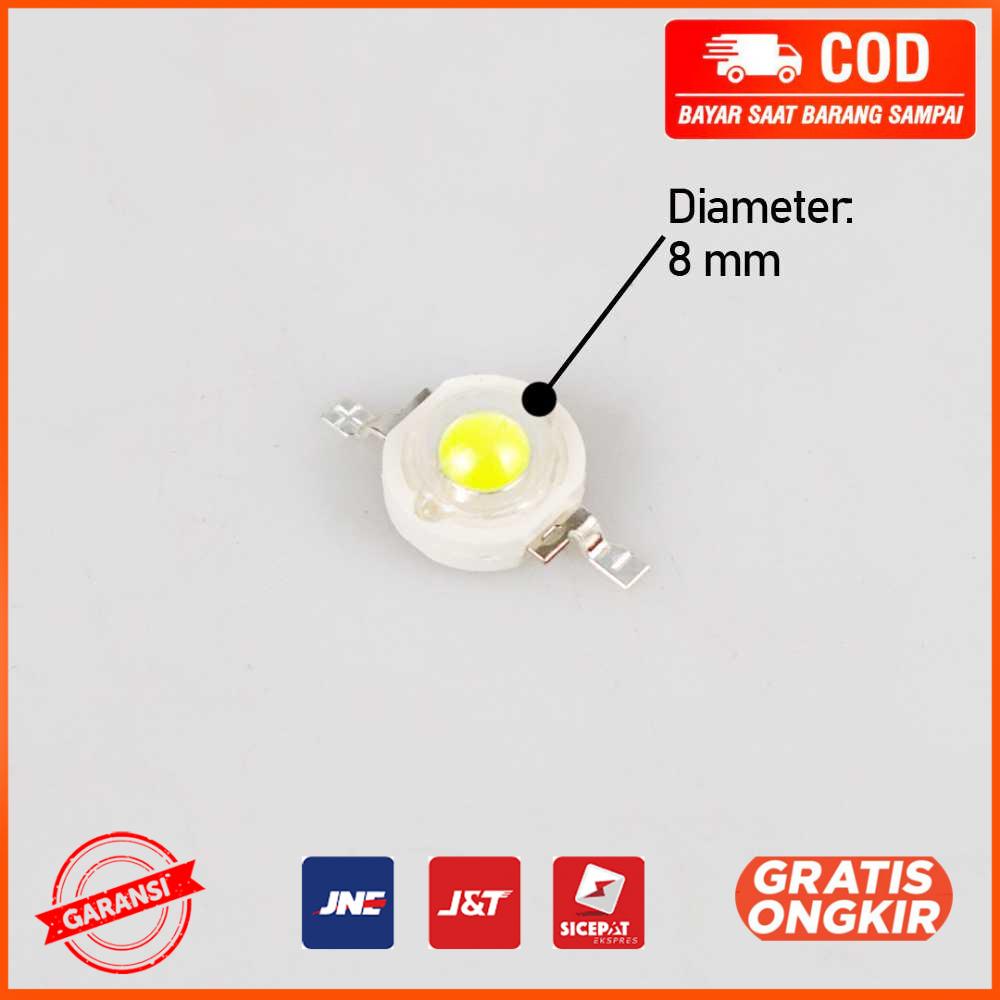 Chip Lampu COB LED 1W Cool White 6000K 10PCS A 23