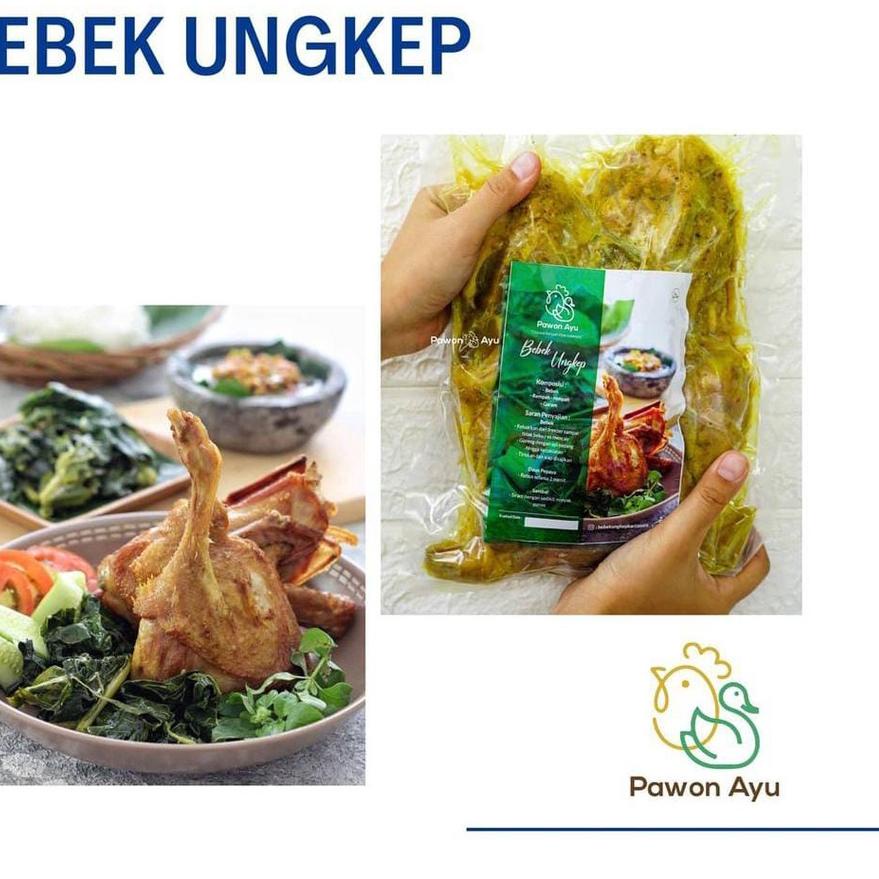 

BRANDS FESTIVAL Bebek Ungkep Pawon Ayu khas Kertasura Original Best Quality 1 ekor Lengkap dengan Sambel Korek dan Lalapan Daun Pepaya Ungkep Bumbu Meresap Gurih dan Simple 