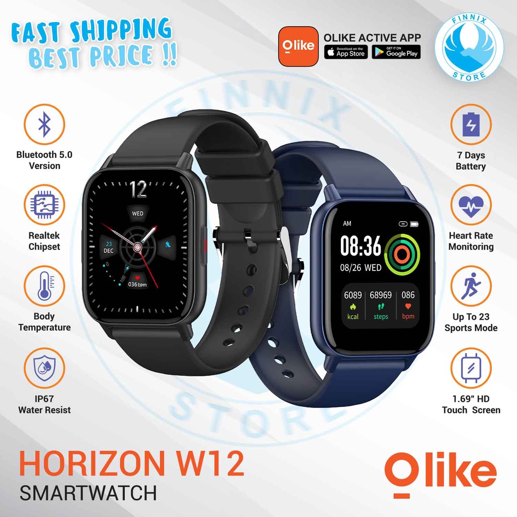 Olike Horizon W12 Watch Smartwatch - Garansi Resmi
