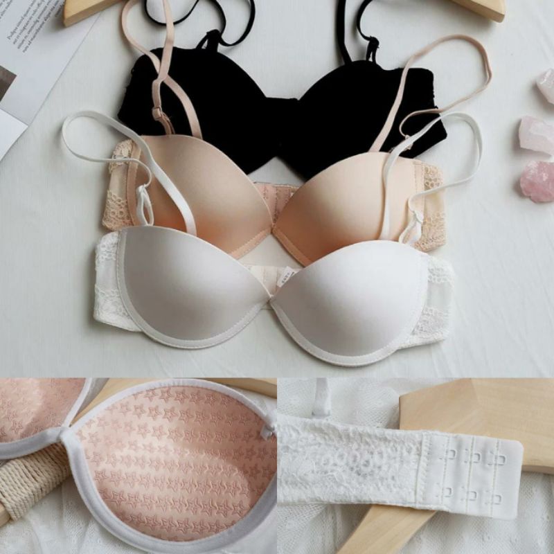 Kinarastorez - Bra push up busa tebal bh kawat stapless 411