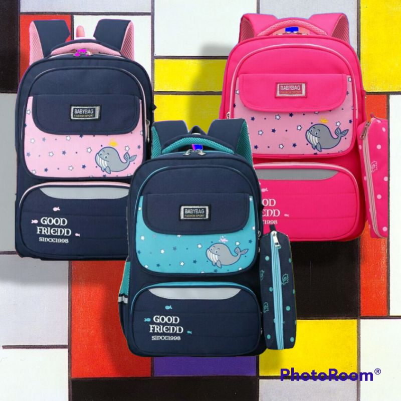 Tas Sekolah Anak Laki-laki Ortopedi Schoolbags Ransel Anak Sekolah Tas
Sekolah Ransel Kantung Kecil