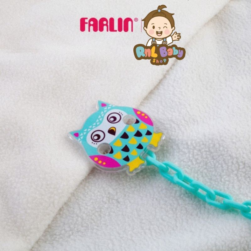 Farlin Pacifier Clip - Klip Gantungan Rantai Empeng Dot