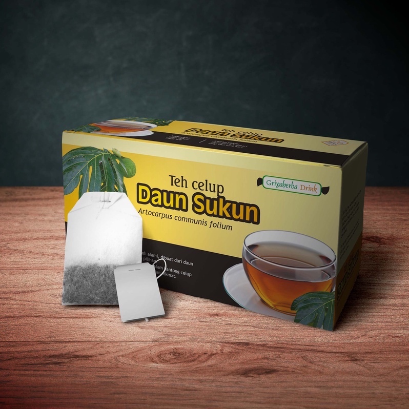 

Teh Daun Sukun Griya Herba Minuman Herbal Celup Isi 20 Kantong Sachet Box Herbal Tea Atasi Penyakir Liver Gatal Gatal Sakit Gigi Menurunkan Kadar Gula Dan Kolesterol