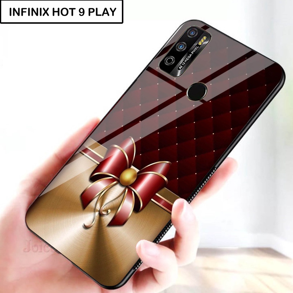 Softcase Kaca For INFINIX HOT 9 PLAY - Case Handphone INFINIX HOT 9 PLAY [T23].