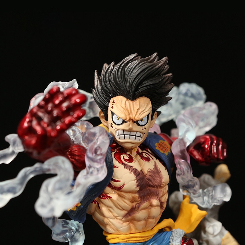 One Piece Figure GK Ver. Luffy Gear 4 Serpent Man VS Katakuri PVC Action Figures Luffy Shanks Sakazuki Borsalino Toy