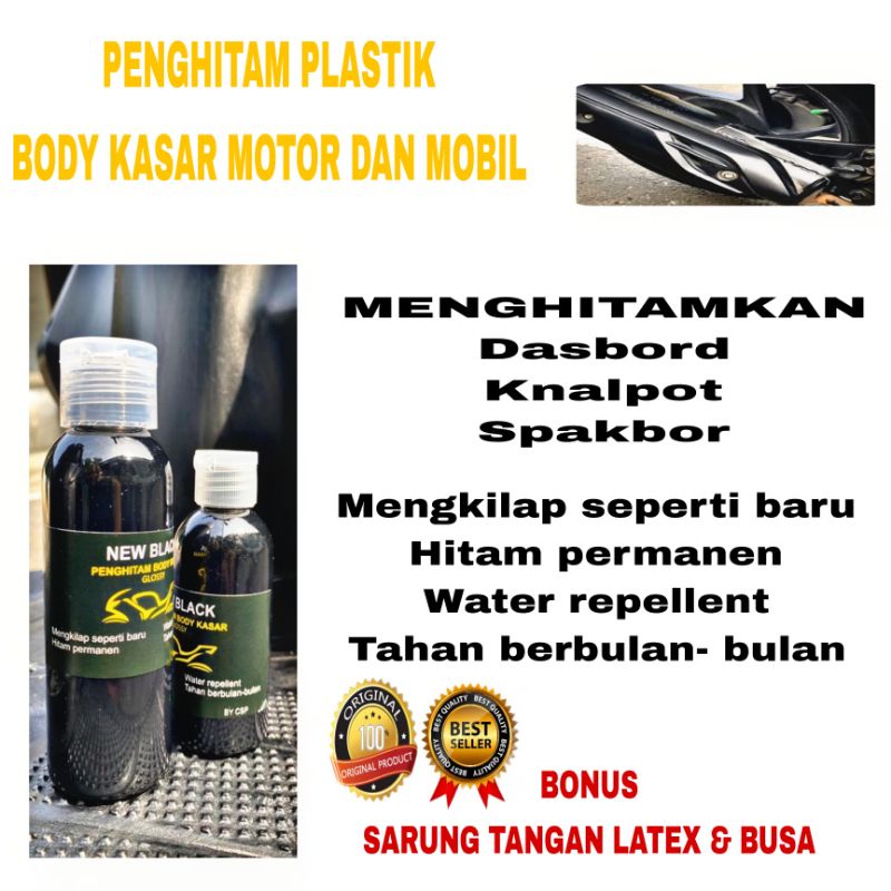 PENGHITAM BODY KASAR MOTOR DAN MOBIL PERMANEN