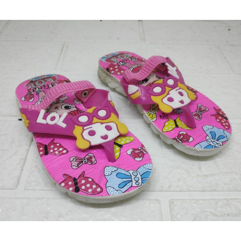 SANDAL ANAK NYIT-NYIT buat anak kesayangan kita size 24-29 harga murah meriah