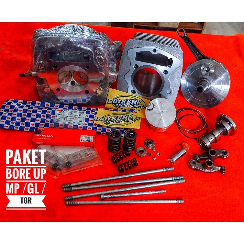 PAKET BORE UP PNP GL/MP/TIGER 250CC -BOYRENK RACING